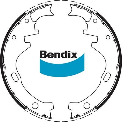 Bendix-AU BS1584 - Комплект гальм, барабанний механізм avtolavka.club