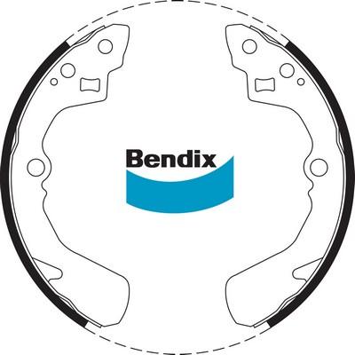 Bendix-AU BS1682 - Комплект гальм, барабанний механізм avtolavka.club