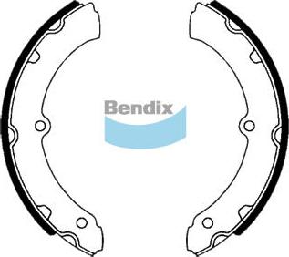 Bendix-AU BS1631 - Комплект гальм, барабанний механізм avtolavka.club