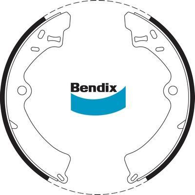 Bendix-AU BS1627 - Комплект гальм, барабанний механізм avtolavka.club