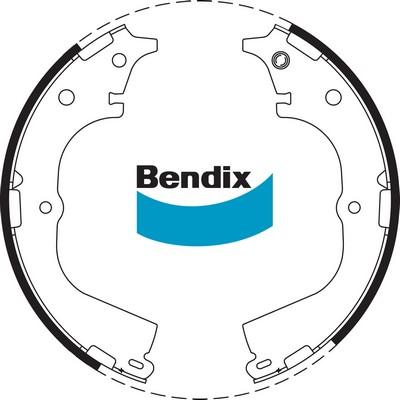 Bendix-AU BS1678 - Комплект гальм, барабанний механізм avtolavka.club