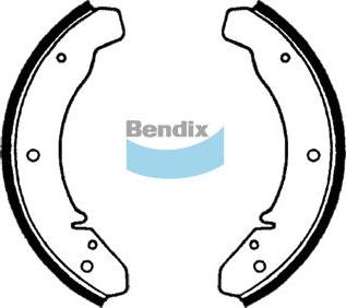 Bendix-AU BS1362 - Комплект гальм, барабанний механізм avtolavka.club