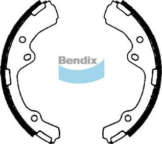 Bendix-AU BS1388 - Комплект гальм, барабанний механізм avtolavka.club