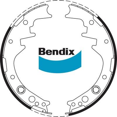 Bendix-AU BS1371 - Комплект гальм, барабанний механізм avtolavka.club