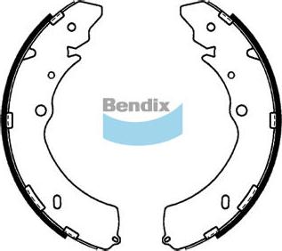 Bendix-AU BS1793 - Комплект гальм, барабанний механізм avtolavka.club