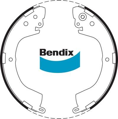Bendix-AU BS1759 - Комплект гальм, барабанний механізм avtolavka.club