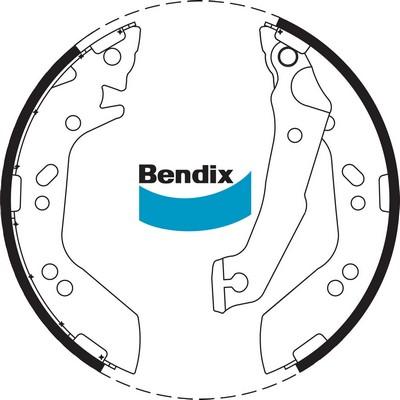 Bendix-AU BS1779 - Комплект гальм, барабанний механізм avtolavka.club