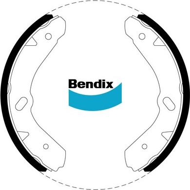 Bendix-AU CBS5013 - Комплект гальм, барабанний механізм avtolavka.club