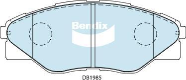 Bendix-AU DB1985 -4WD - Гальмівні колодки, дискові гальма avtolavka.club