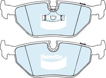 Bendix-AU DB1132 EURO+ - Гальмівні колодки, дискові гальма avtolavka.club