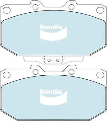 Bendix-AU DB1170 GCT - Гальмівні колодки, дискові гальма avtolavka.club