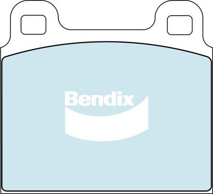 Bendix-AU DB11 GCT - Гальмівні колодки, дискові гальма avtolavka.club