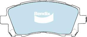 Bendix-AU DB1342 -4WD - Гальмівні колодки, дискові гальма avtolavka.club