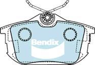 Bendix-AU DB1382 EURO+ - Гальмівні колодки, дискові гальма avtolavka.club