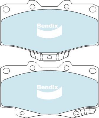 Bendix-AU DB1323 -4WD - Гальмівні колодки, дискові гальма avtolavka.club