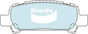 Bendix-AU DB1379 -4WD - Гальмівні колодки, дискові гальма avtolavka.club