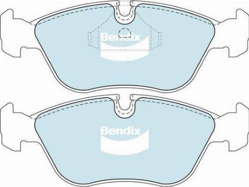 Bendix-AU DB1261 EURO+ - Гальмівні колодки, дискові гальма avtolavka.club