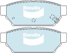 Bendix-AU DB1278 GCT - Гальмівні колодки, дискові гальма avtolavka.club