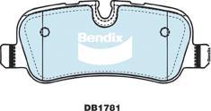 Bendix-AU DB1781 -4WD - Гальмівні колодки, дискові гальма avtolavka.club