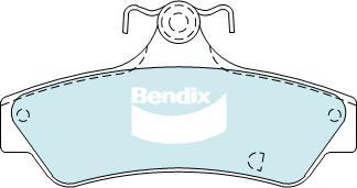 Bendix-AU DB1779 GCT - Гальмівні колодки, дискові гальма avtolavka.club