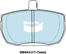 Bendix-AU DB841 -4WD - Гальмівні колодки, дискові гальма avtolavka.club