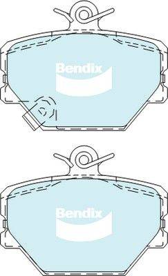 Bendix-AU DB2030 HD - Гальмівні колодки, дискові гальма avtolavka.club