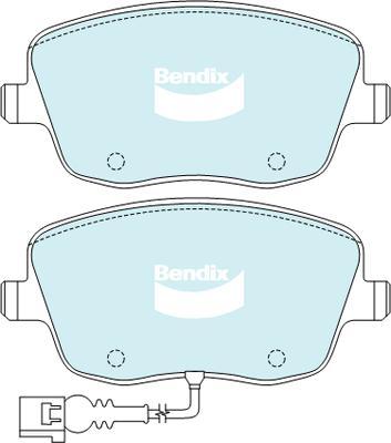 Bendix-AU DB2032 EURO+ - Гальмівні колодки, дискові гальма avtolavka.club