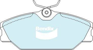 Bendix-AU DB2029 HD - Гальмівні колодки, дискові гальма avtolavka.club