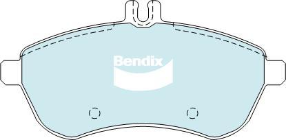 Bendix-AU DB2181 EURO+ - Гальмівні колодки, дискові гальма avtolavka.club