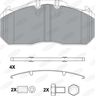 Beral BCV29131BK - Гальмівні колодки, дискові гальма avtolavka.club