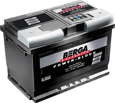 BERGA 5444020447502 - Стартерна акумуляторна батарея, АКБ avtolavka.club