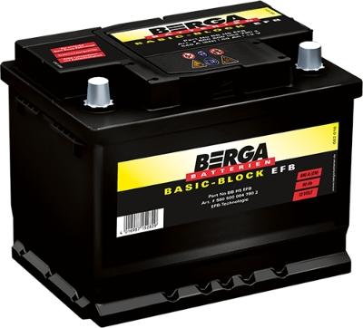 BERGA 5605000647902 - Стартерна акумуляторна батарея, АКБ avtolavka.club