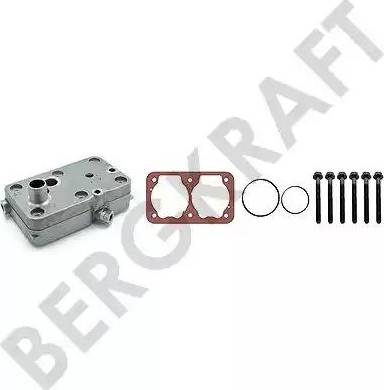 BergKraft BK1116411AS - Головка циліндра, пневматичний компресор avtolavka.club