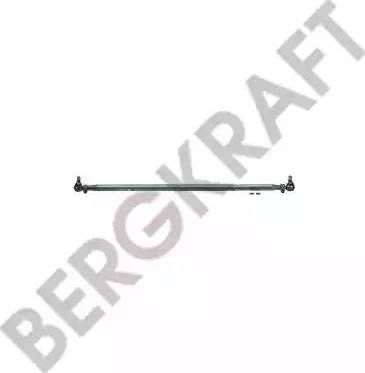 BergKraft BK29321021SP - Поперечна рульова тяга avtolavka.club