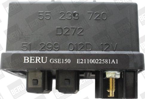 BorgWarner (BERU) GSE150 - Блок управління, реле, система розжарювання avtolavka.club