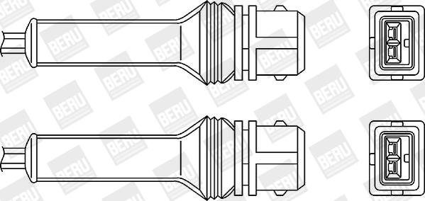 BERU by DRiV OZH029 - Лямбда-зонд, датчик кисню avtolavka.club