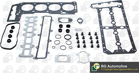 BGA HK0748 - Комплект прокладок, головка циліндра avtolavka.club