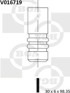 BGA V016719 - Випускний клапан avtolavka.club