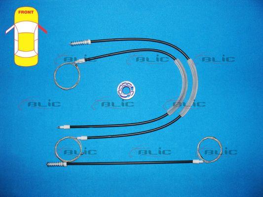 BLIC 6205-01-053808P - Ремкомплект, підйомний механізм скла avtolavka.club