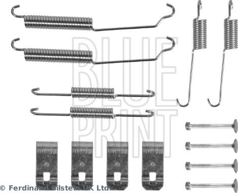 Blue Print ADBP410073 - Комплектуючі, барабанний гальмівний механізм avtolavka.club