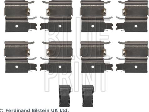 Blue Print ADBP480026 - Комплектуючі, колодки дискового гальма avtolavka.club