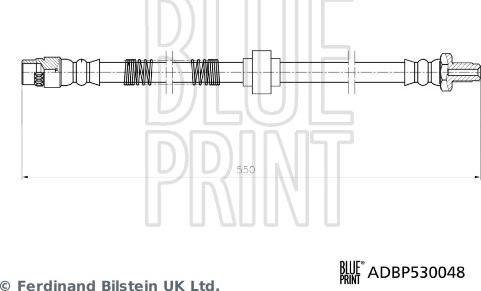 Blue Print ADBP530048 - Гальмівний шланг avtolavka.club