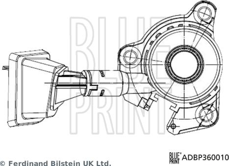 Blue Print ADBP360010 - Центральний вимикач, система зчеплення avtolavka.club