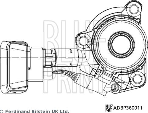 Blue Print ADBP360011 - Центральний вимикач, система зчеплення avtolavka.club