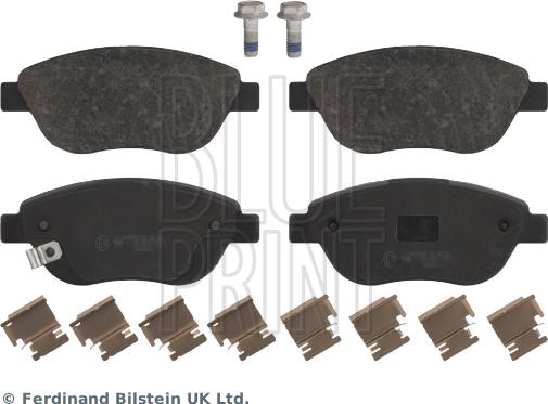 Blue Print ADZ94234 - Гальмівні колодки, дискові гальма avtolavka.club