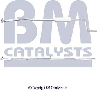 BM Catalysts BM50965 - Труба вихлопного газу avtolavka.club