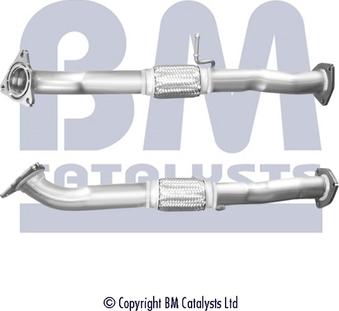 BM Catalysts BM50963 - Труба вихлопного газу avtolavka.club