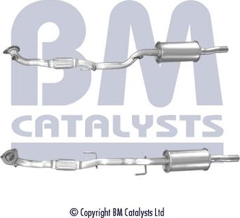 BM Catalysts BM50618 - Труба вихлопного газу avtolavka.club