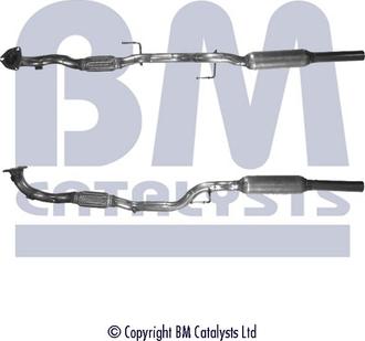 BM Catalysts BM50199 - Труба вихлопного газу avtolavka.club