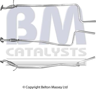 BM Catalysts BM50243 - Труба вихлопного газу avtolavka.club